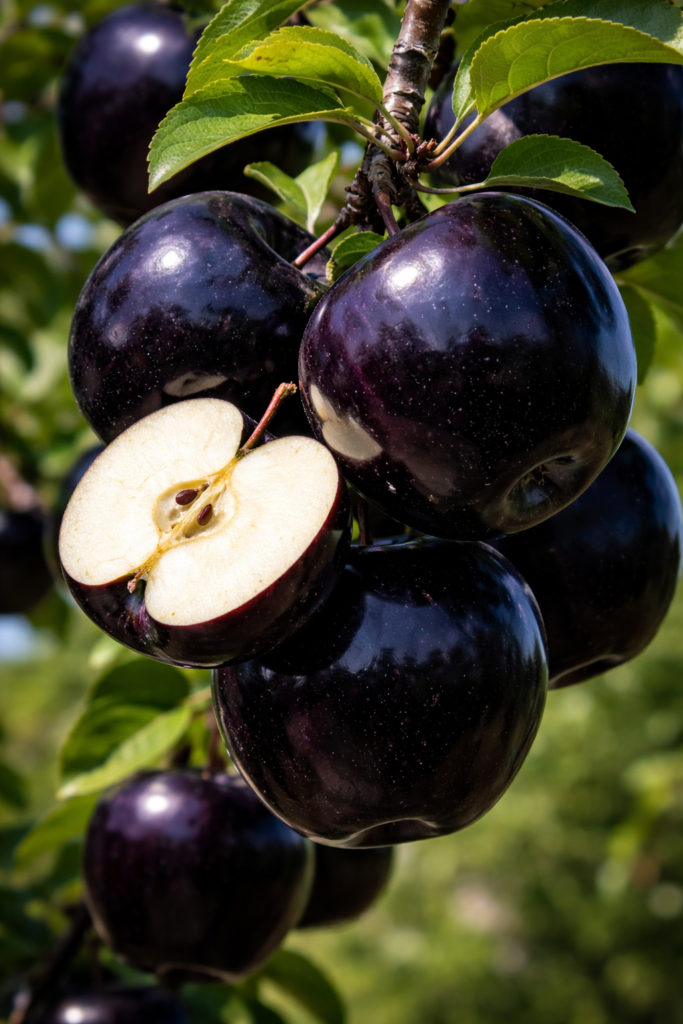 Už ste chutnali čierne jablká? Jablko „Black Diamond“ je sladšie než med a rastie len v tejto oblasti