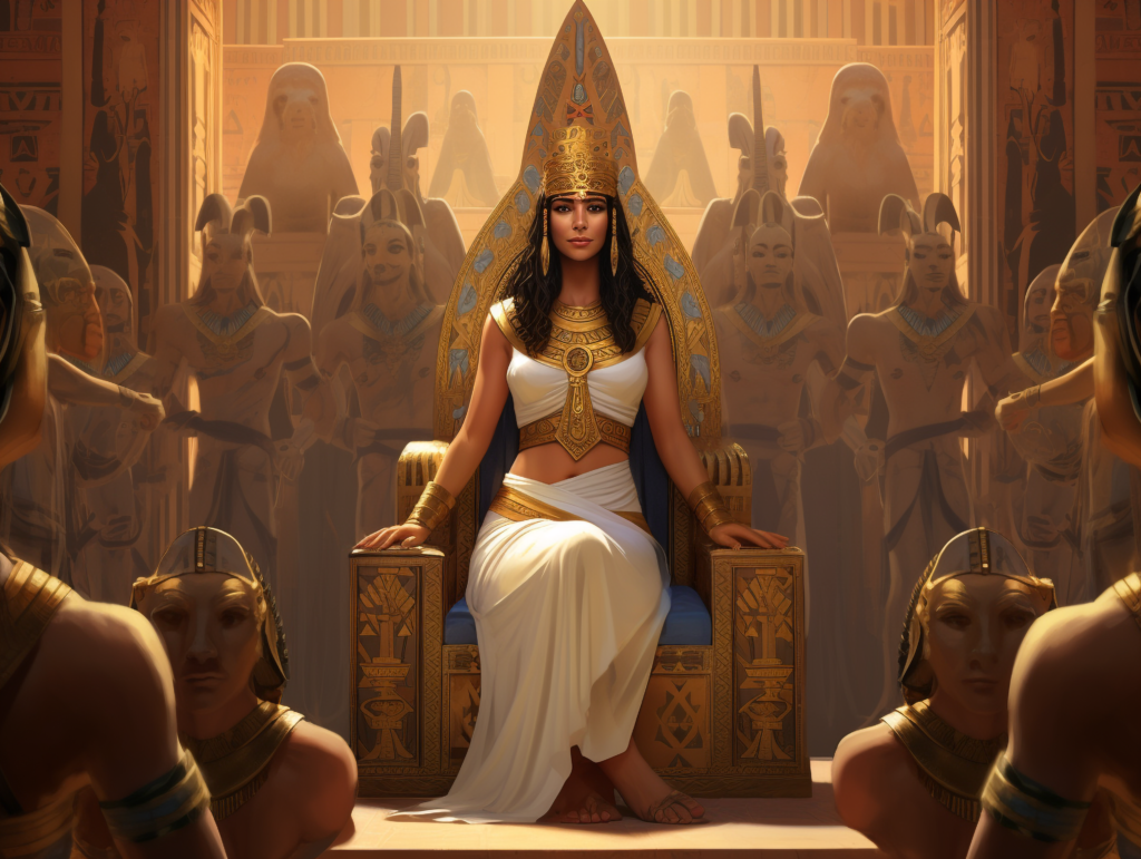 V starovekom Egypte boli ženy považované za bohyne, pretože dokázali na svet priniesť nový život