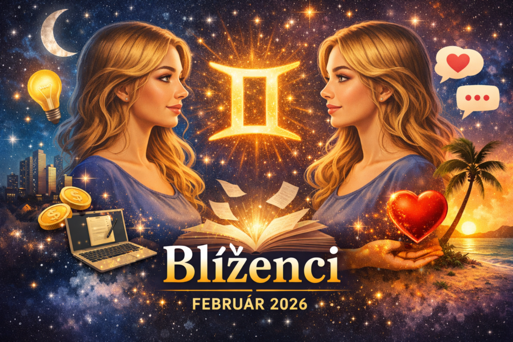 Mesačný horoskop Blíženci – február 2026: Mesiac nápadov, rozhodnutí a nových smerov
