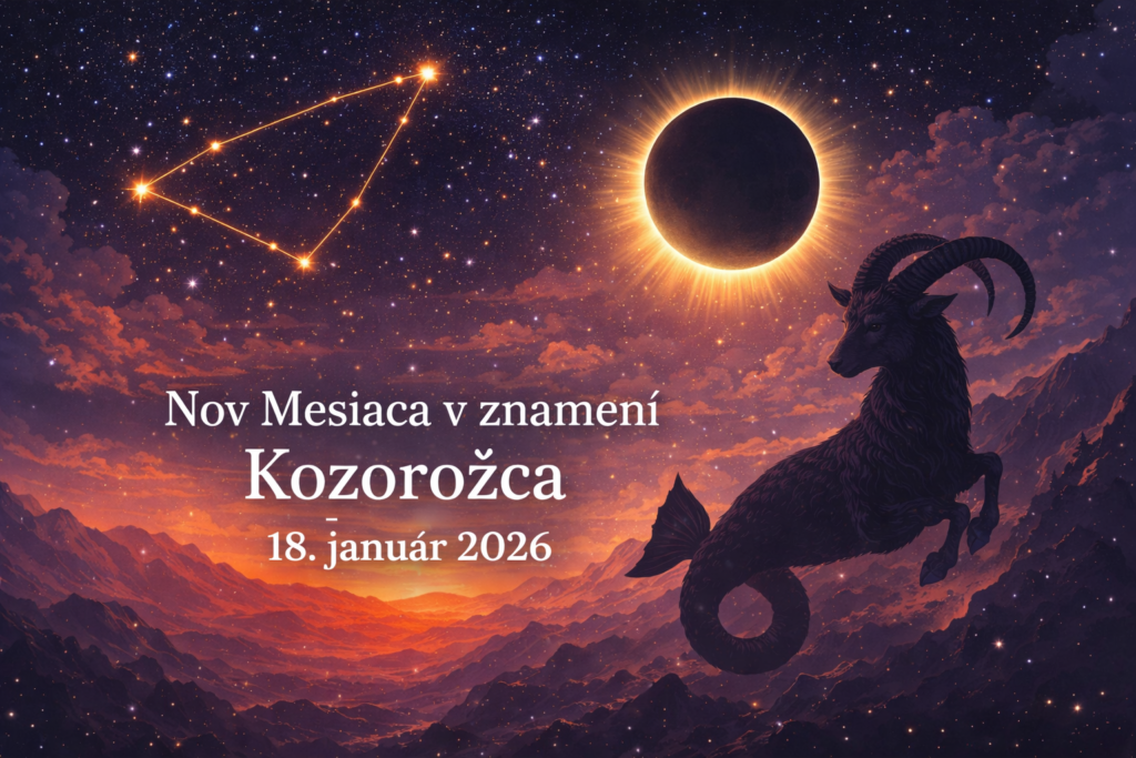 Nov Mesiaca v znamení Kozorožca: Čo prinesie večer 18. januára 2026?