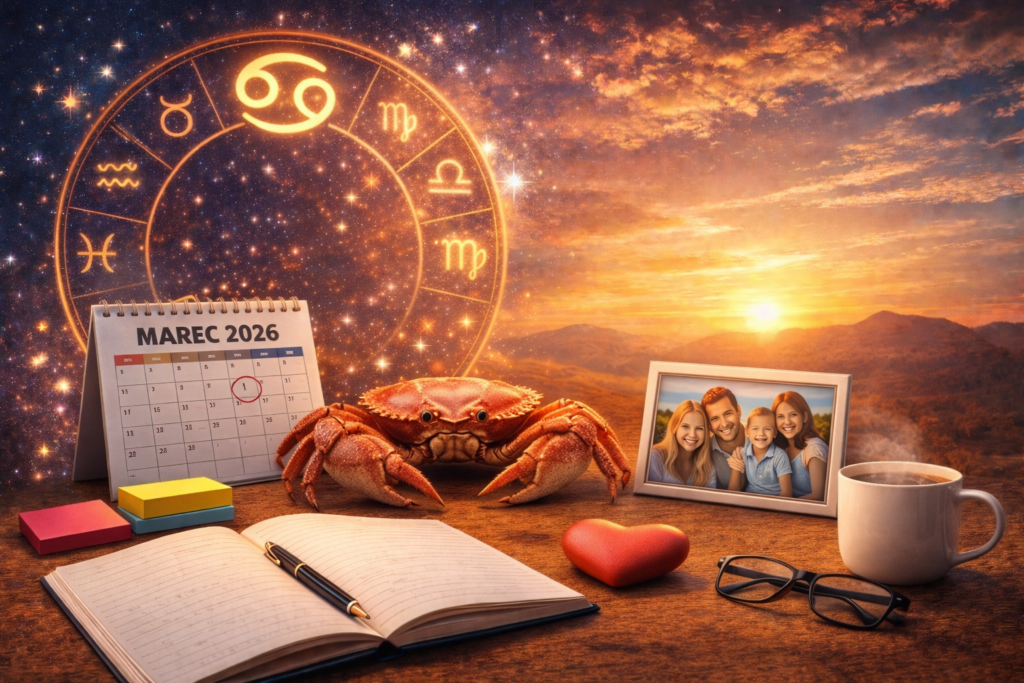 Mesačný horoskop na marec 2026 pre Raka: Emócie naberú silu, prichádza šanca na veľký posun