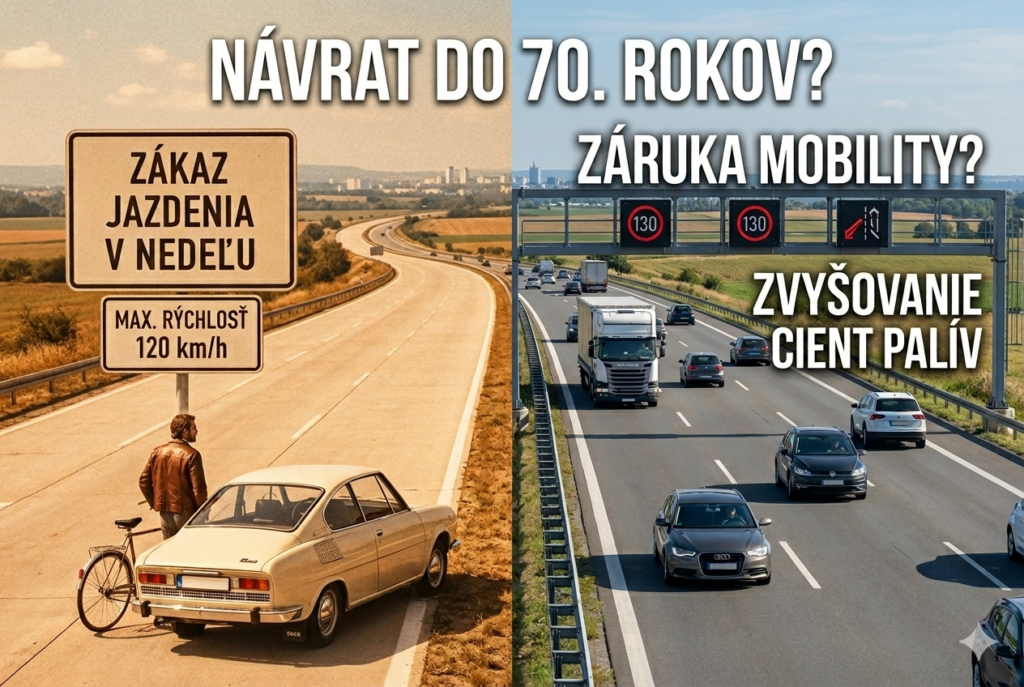 Návrat do 70. rokov? Zákaz jazdenia v nedeľu a nižšia rýchlosť na diaľniciach?