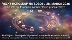 Vesmírny reštart: Čo vás čaká 28. marca podľa hviezd? Horoskop pre všetky znamenia