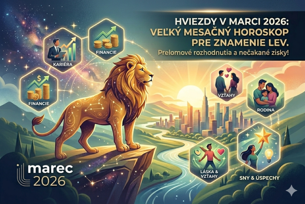 Čo čaká levov v marci 2026? Mesiac prelomových rozhodnutí a nečakaných finančných ziskov
