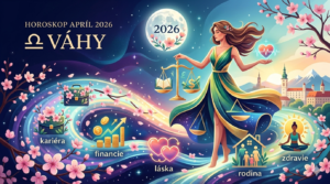 Horoskop na apríl 2026 pre znamenie Váhy: Jarný reštart prinesie balans v kariére aj osudové stretnutie