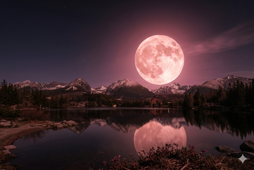 Apríl začína veľkolepým divadlom: Na oblohe sa objaví magický Ružový mesiac