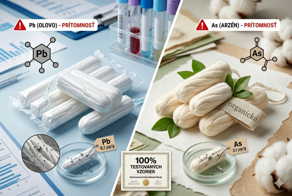 Toxické kovy v dámskych potrebách? Štúdia potvrdila nebezpečné látky v každom jednom tampóne, aj bio!