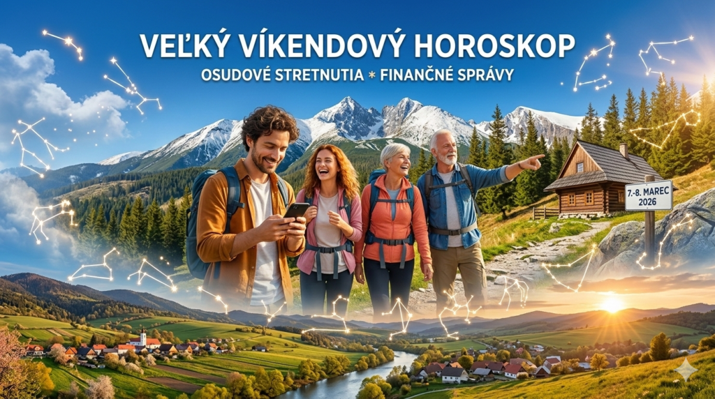 Veľký víkendový horoskop (7. – 8. marec 2026): Osudové stretnutia  a finančné správy, ktoré vás potešia