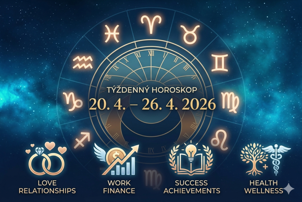 Týždenný horoskop (20. 4. – 26. 4. 2026): Ktoré znamenia čaká finančný prilepšenie?