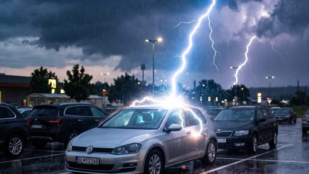 Sme počas búrky v aute v bezpečí alebo ide o mýtus?